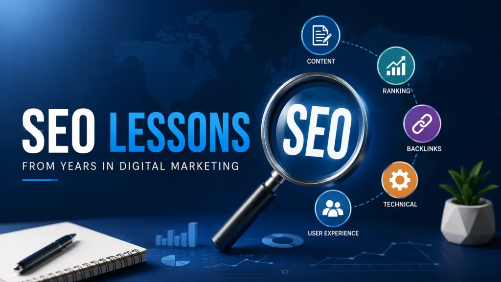 SEO Lessons Learned in Digital Marketing