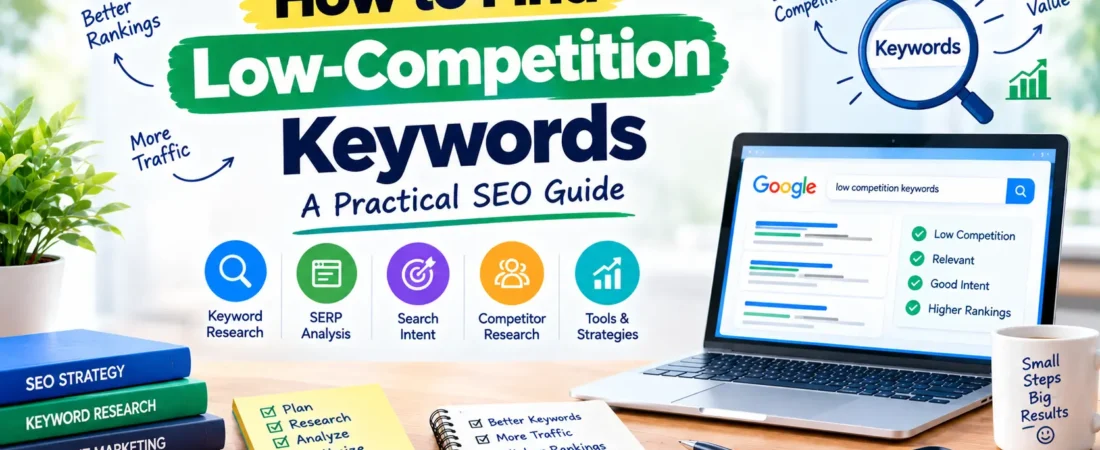How to Find Low-Competition Keywords: A Practical SEO Guide for Better Rankings