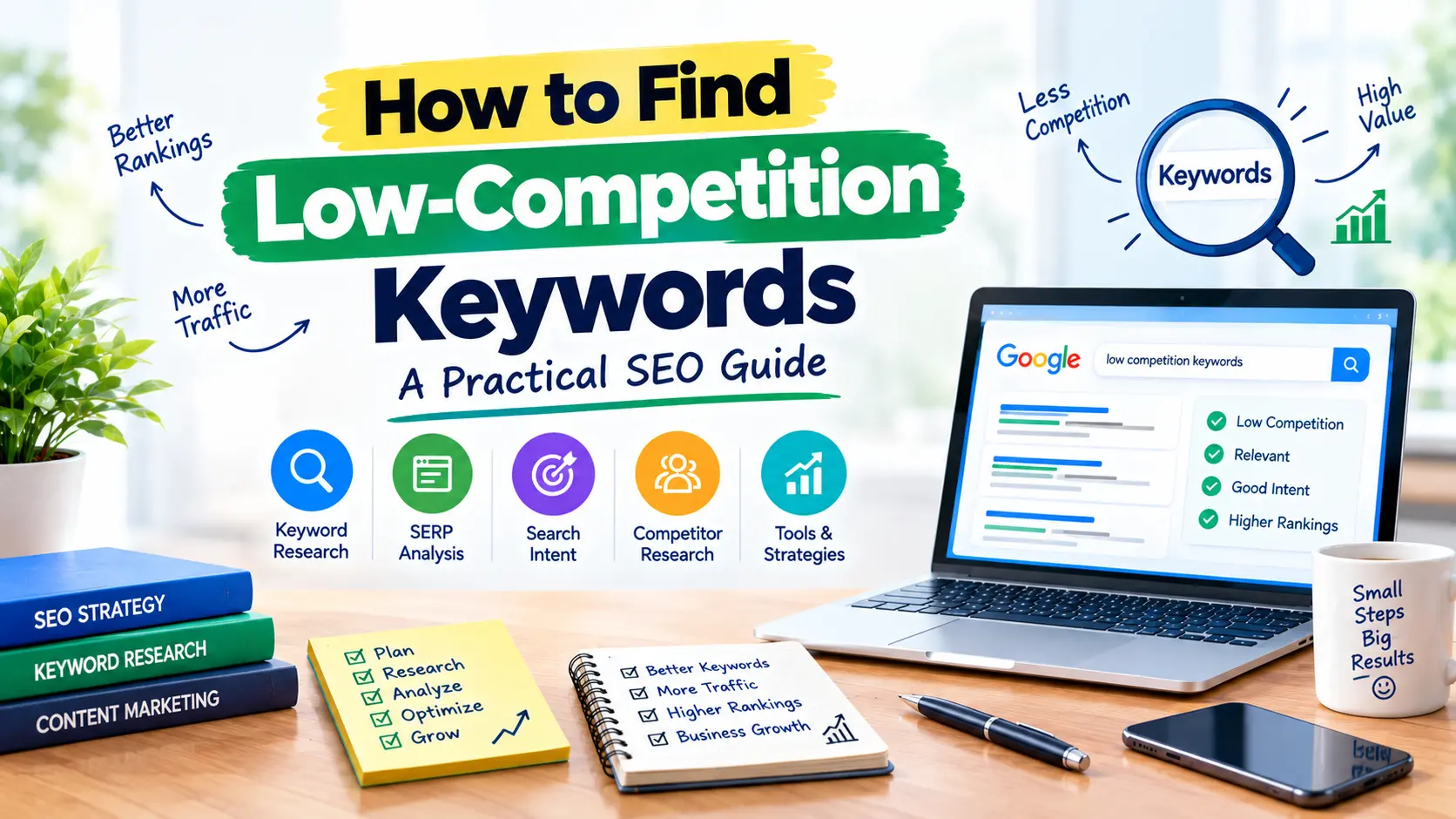 How to Find Low-Competition Keywords: A Practical SEO Guide for Better Rankings